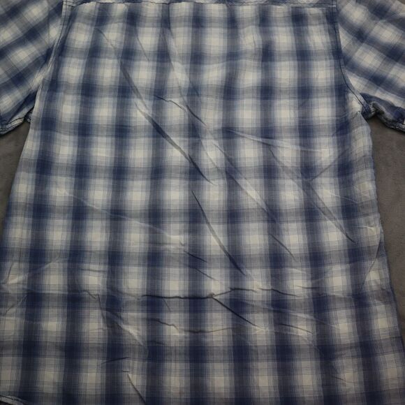 Buffalo Shirt Mens Large Blue by David Bitton Button Up Casual Rugby - Picture 14 of 16